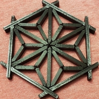 Asanoha Coaster - Thumbnail 1