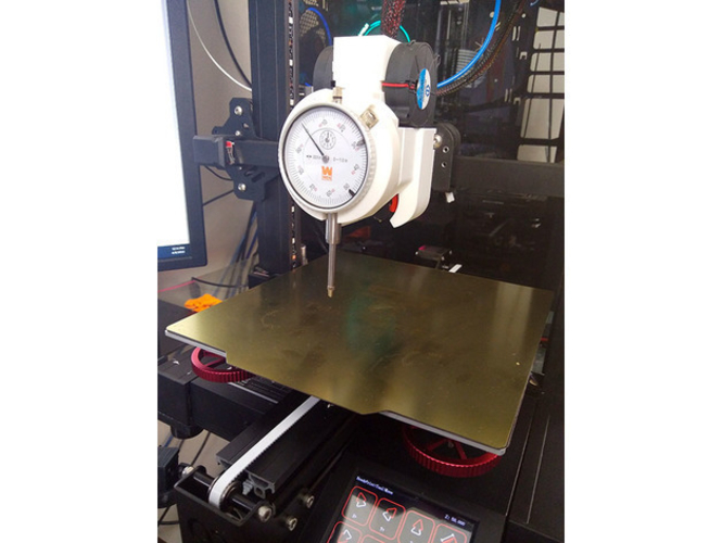 Elegoo Neptune 2 Hotend 5015 Fans With Dial Indicator 3D Print 481532