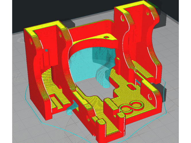 Elegoo Neptune 2 Hotend Dual 5015 Fans 3D Print 481541