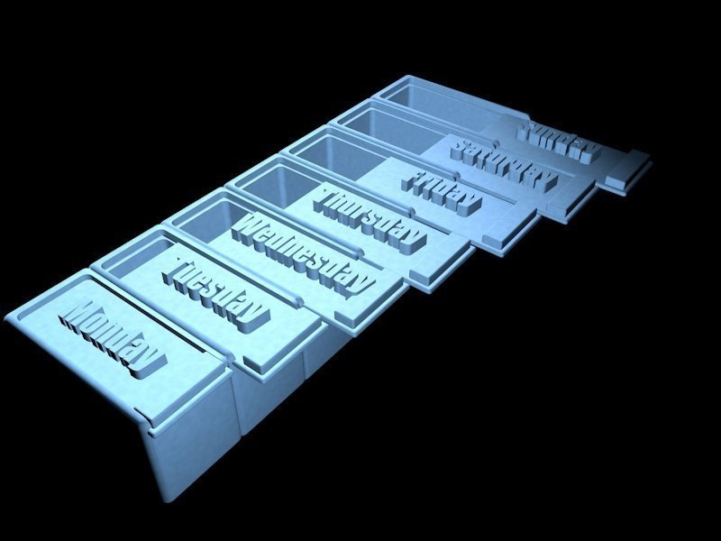 7 DAY'S LONG-BOX (pocket-size)