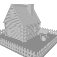 Wooden village house - Thumbnail 3