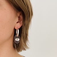 Earring Pendant with Swarovski Crystal  - Thumbnail 3
