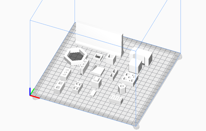 Mini brick / concrete block 3D Print 481563