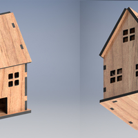 Small Mini house 3D Printing 481565