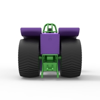 Pulling tractor with 2 engines V12 Scale 1:25 - Thumbnail 13