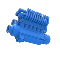 Engine V12 for pulling tractor Scale 1:25 - Thumbnail 2