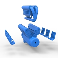 Engine V12 for pulling tractor Scale 1:25 - Thumbnail 15