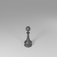 Low poly Chess set - Thumbnail 6