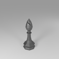 Low poly Chess set - Thumbnail 8