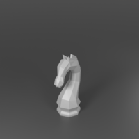 Low poly Chess set - Thumbnail 9