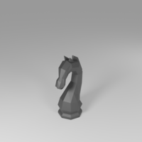 Low poly Chess set - Thumbnail 10