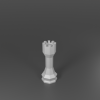 Low poly Chess set - Thumbnail 15
