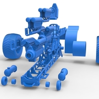 Pulling tractor with 2 engines V12 in line 1:25 - Thumbnail 17