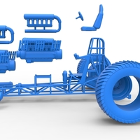 Pulling tractor with 2 engines V12 in line 1:25 - Thumbnail 18