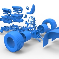 Pulling tractor with 2 engines V12 in line 1:25 - Thumbnail 20