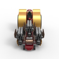 Pulling tractor with 3 engines V12 Scale 1 to 25 - Thumbnail 5