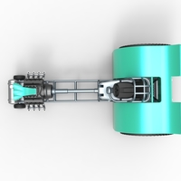 Pulling tractor with single V8 engine 1:25 - Thumbnail 9