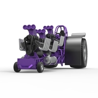 Pulling tractor with 3 engines V8 Scale 1 to 25 - Thumbnail 4