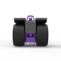 Pulling tractor with 3 engines V8 Scale 1 to 25 - Thumbnail 13