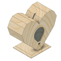 Heart Piggy Bank - Thumbnail 1