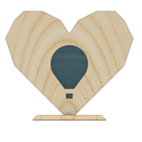 Heart Piggy Bank - Thumbnail 2