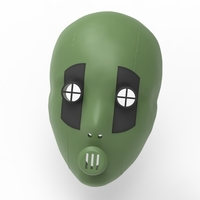 Small Bols mask (akame ga kill) 3D Printing 481825