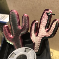Small Anne's Cactus - Jewelry 3D Printing 481851