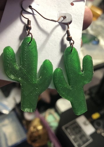 Anne's Cactus - Jewelry 3D Print 481852