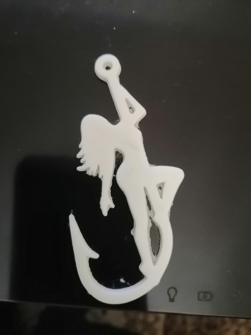 Fisherman keychain / model 1