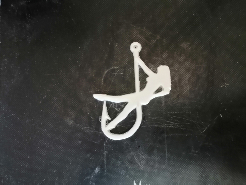 Fisherman keychain / model 4