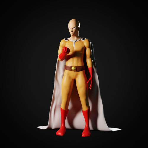 One Punch Man 3D Print 482024