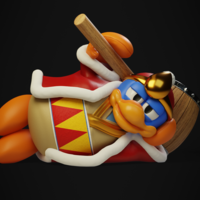 Small King Dedede - Smash Bros Ultimate 3D Printing 482029