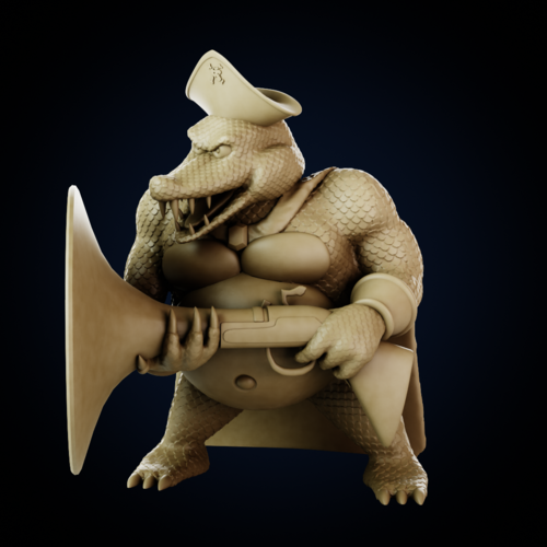 King K Rool - Smash Bros Ultimate 3D Print 482035