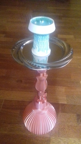 Spiral "Riffel" Hookah / Shisha 3D Print 482118