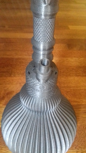 Spiral "Riffel" Hookah / Shisha 3D Print 482122