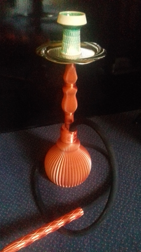 Spiral "Riffel" Hookah / Shisha 3D Print 482158