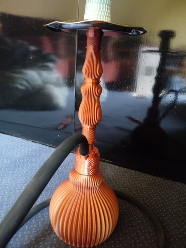 Spiral "Riffel" Hookah / Shisha 3D Print 482159