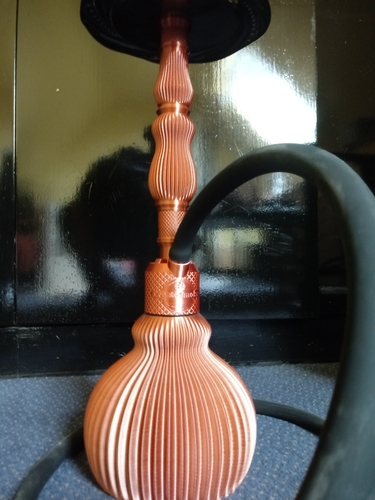 Spiral "Riffel" Hookah / Shisha 3D Print 482162