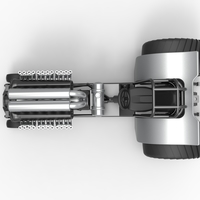 Mini Rod pulling tractor with V12 engine Scale 1:25 - Thumbnail 9