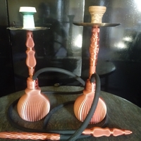 Spiral "Riffel" Hookah / Shisha - Thumbnail 14