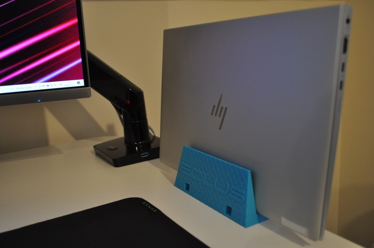 Laptop vertical support/stand/holder 3D Print 482264