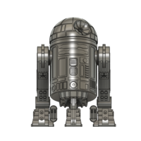 Star Wars R2D2 droid (Dark2D2 - modified own design) - Thumbnail 3