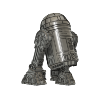 Star Wars R2D2 droid (Dark2D2 - modified own design) - Thumbnail 5