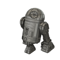Star Wars R2D2 droid (Dark2D2 - modified own design) - Thumbnail 6