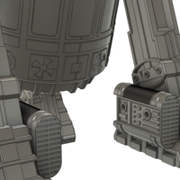 Star Wars R2D2 droid (Dark2D2 - modified own design) - Thumbnail 7