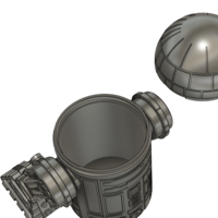 Star Wars R2D2 droid (Dark2D2 - modified own design) - Thumbnail 8