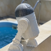 Star Wars R2D2 droid (Dark2D2 - modified own design) - Thumbnail 11