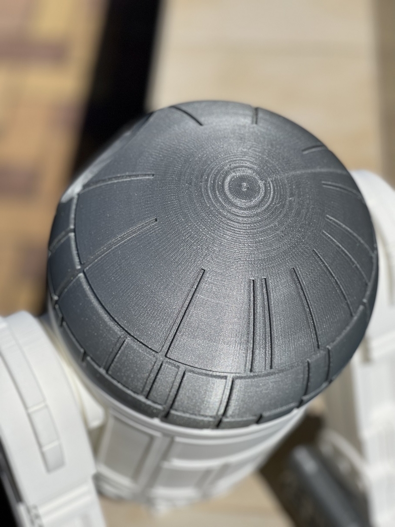 Star Wars R2D2 droid (Dark2D2 - modified own design) - Pinshape