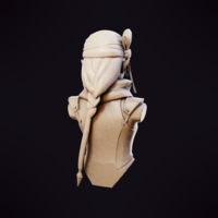 Sheik Bust - Zelda Ocarina of Time - Thumbnail 6
