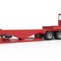 Tractor pulling sled Scale 1 to 25 - Thumbnail 2